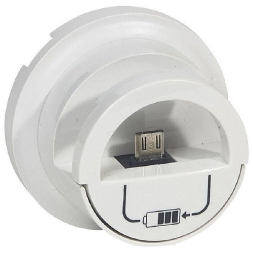 Лицевая панель Legrand Celiane для розетки-зарядки USB с подставкой для смартфона белый фото Лицевая панель Legrand Celiane для розетки-зарядки USB с подставкой для смартфона белый картинка